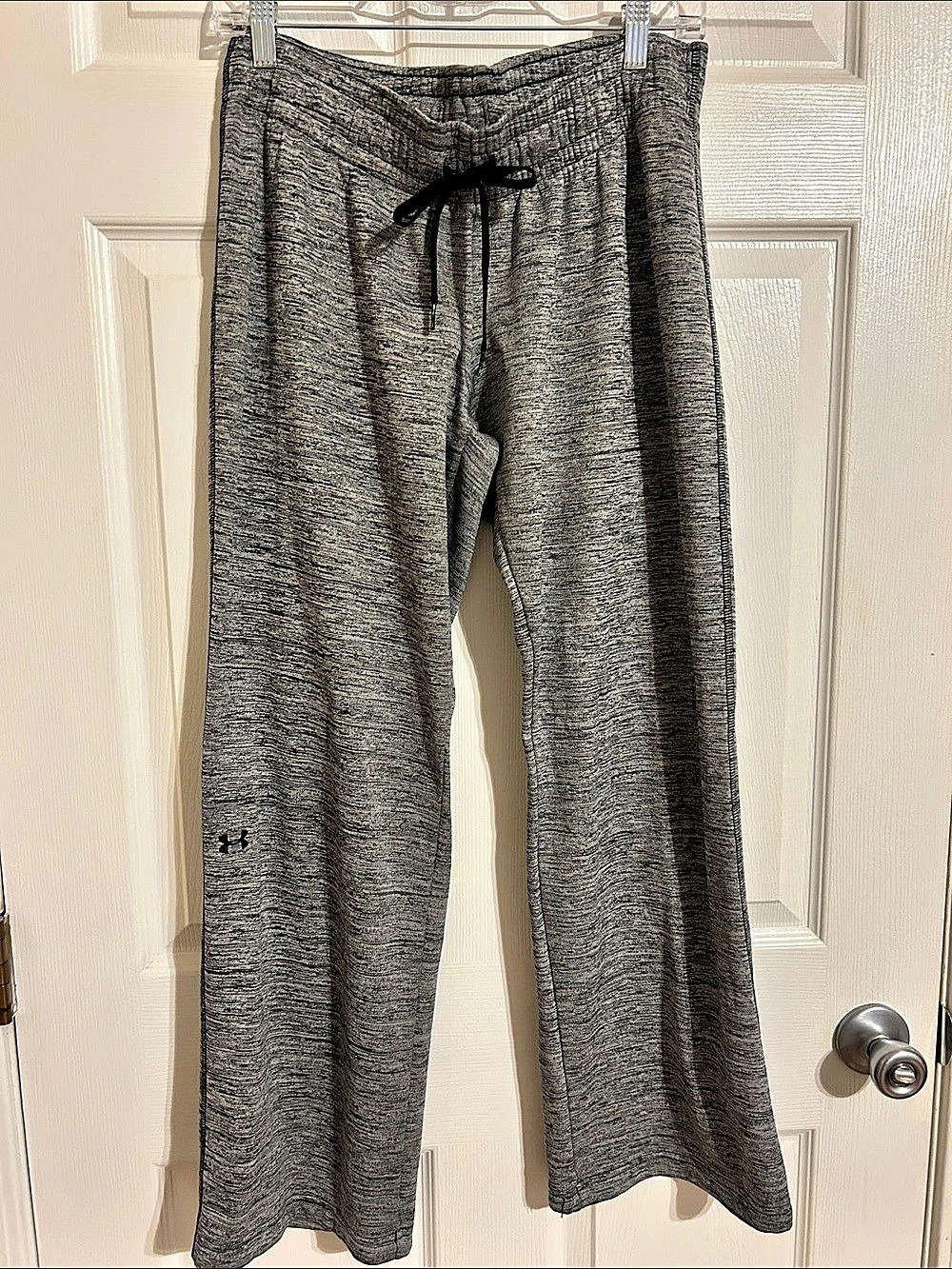 Under Armour Icon Fleece Wide Leg Pants Gray